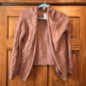 Light pink cardigan